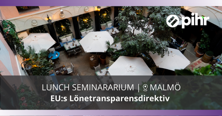 The garden restaurant at Hotel MJ's in Malmö