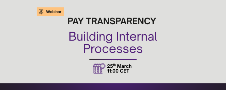 Webinar Building Internal processes for Pay Transparency